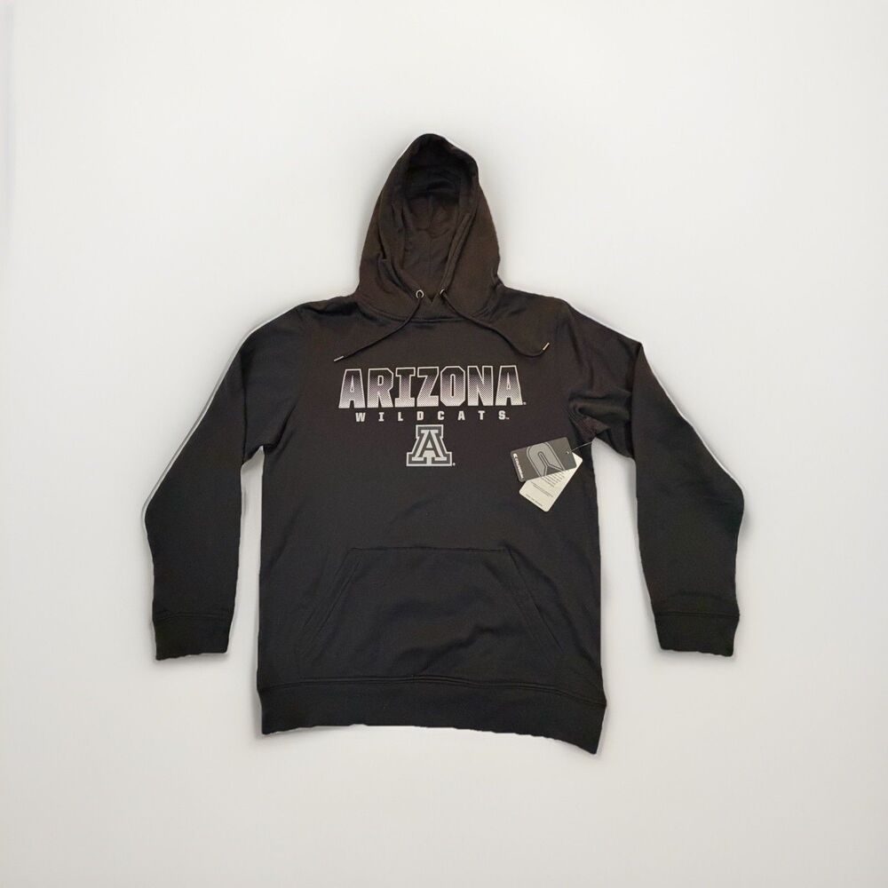 NWT Arizona Wildcats Hoodie Colosseum Black Medium NCAA Pullover Sweatshirt